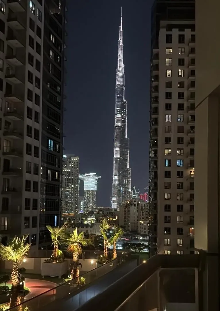 Burj Khalifa View From Your Balcony Dubai United Arab Emirates